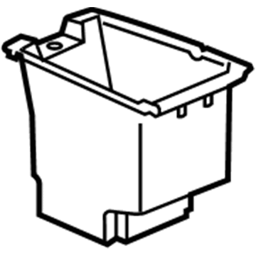 Cadillac 89039927 Compartment Box