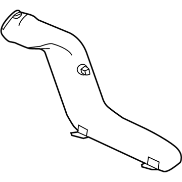 GM 92420789 Duct Assembly, Floor Front Air Outlet