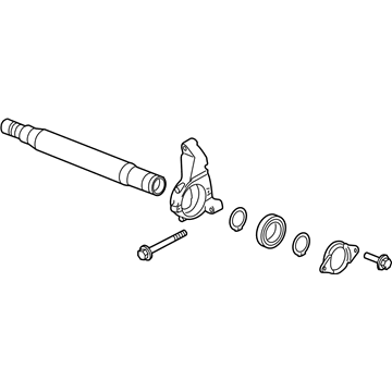 GM 25921572 Front Wheel Drive Intermediate Shaft Assembly