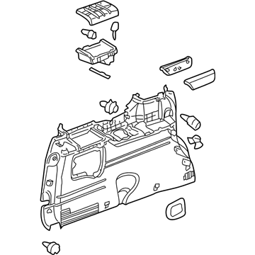 Chevy 10429732 Lower Trim Panel