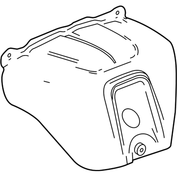 GM 12641749 Shield, Exhaust Manifold Heat