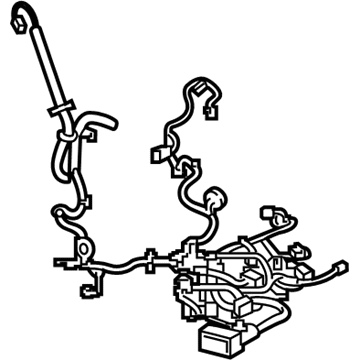 GM 92277201 Harness Assembly, Front Seat Wiring