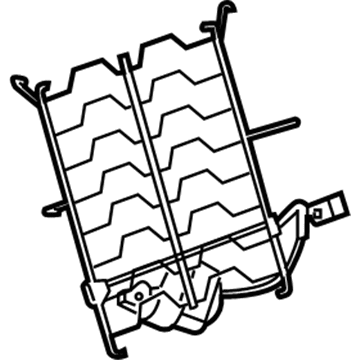 Chevy 92275208 Lumbar Support