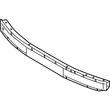 GM 93357561 Bar,Front Bumper Imp