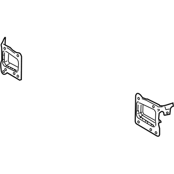 GM 93180523 Plate,Front Bumper Energy ABS Stud