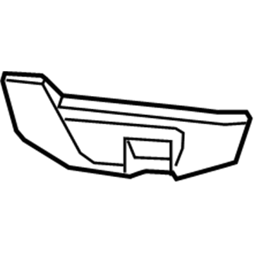 Chevy 15901473 Outer Finish Panel