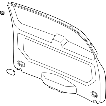 GM 22698786 Molding Asm,Lift Gate Garnish *Neutral L