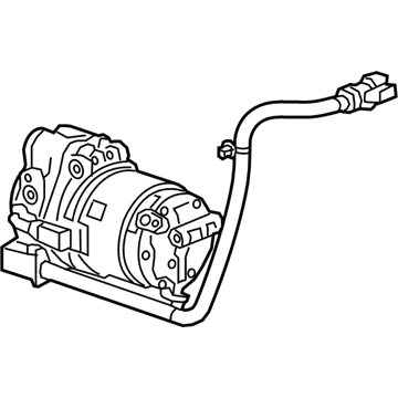 2018 Chevy Bolt EV A/C Compressor - 42733159