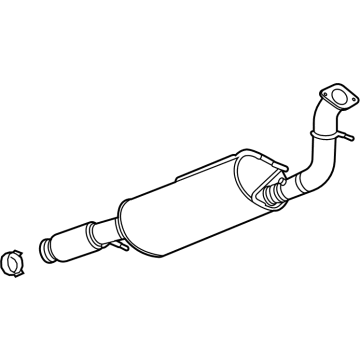 Chevy 84946740 Center Muffler