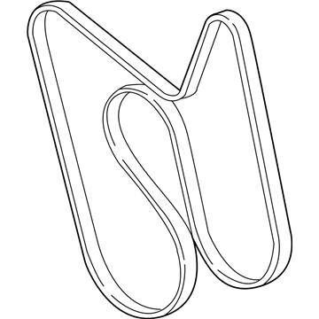 GMC 12637204 Serpentine Belt