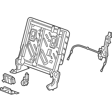 Chevy 13530051 Seat Back Frame