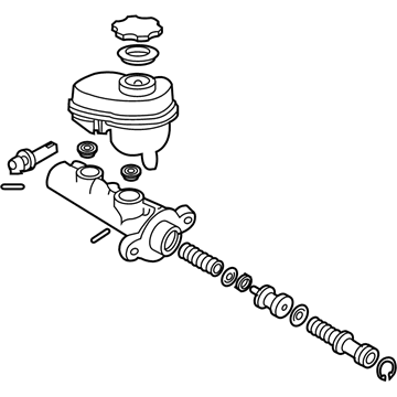 Cadillac 19209259 Master Cylinder