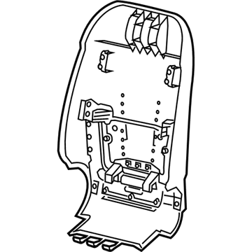 Cadillac 23246417 Seat Back Panel