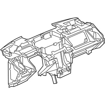 GM 22728575 Retainer Asm,Instrument Panel Upper Trim Pad