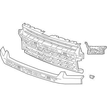 Chevy 84682591 Grille