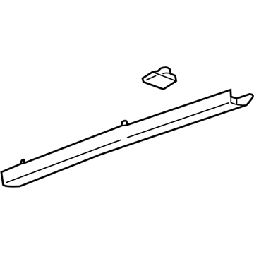 GM 20979889 Molding,Lift Gate Window Upper Garnish