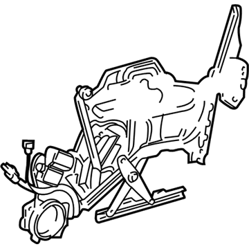 Chevy 16639552 Lock Module