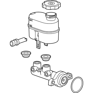 Cadillac 84822232 CYLINDER,BRAKE MASTER(INCLUDES 1-3,5,6)