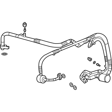 Chevy 84906735 Front Suction Hose