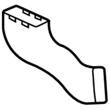 Cadillac 20917605 Side Duct