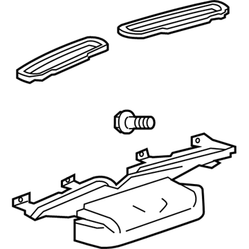 Cadillac 22808950 Defroster Nozzle