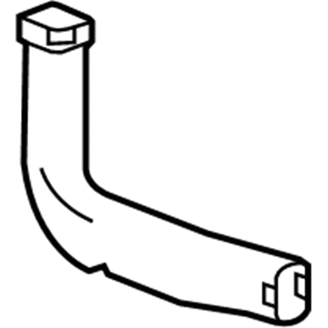 Cadillac 25879392 Rear Duct