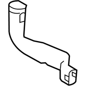 Cadillac 25879393 Rear Duct