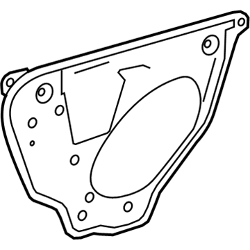 Buick 20881040 Water Deflector