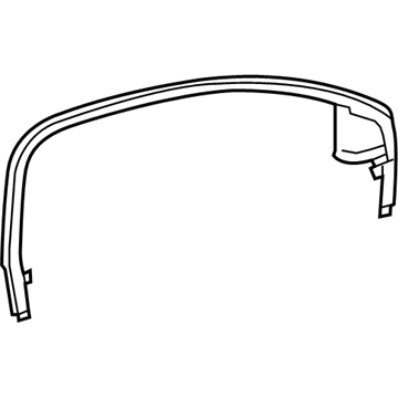 GM 20923498 Molding,Front Side Door Garnish