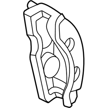 GM 84803425 CALIPER ASM-FRT BRK (W/O BRK PADS & BRKT)