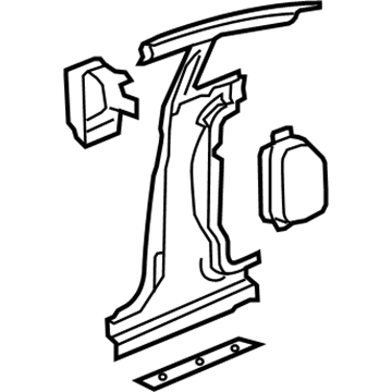 GM 15773745 Reinforcement Asm,Body Lock Pillar