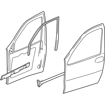 Pontiac 89024087 Door Shell