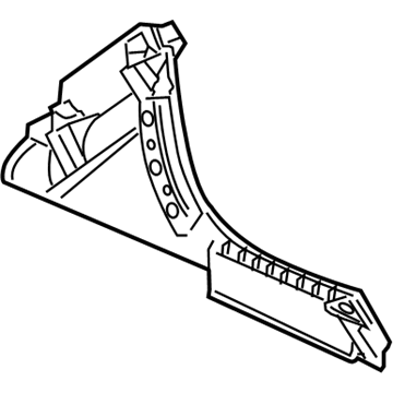 GM 20818777 Panel Assembly, Front Floor Console Side Trim *Light Ttnum