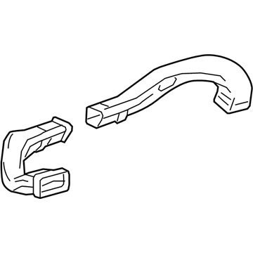 Cadillac 20932971 Outlet Duct