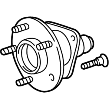 GM 12413031 Axle Bearing And Hub Assembly