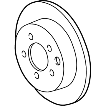 2007 Buick Rendezvous Brake Disc - 19149233