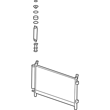 Chevy 23485898 Condenser