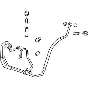 Chevy 23356007 Hose & Tube Assembly