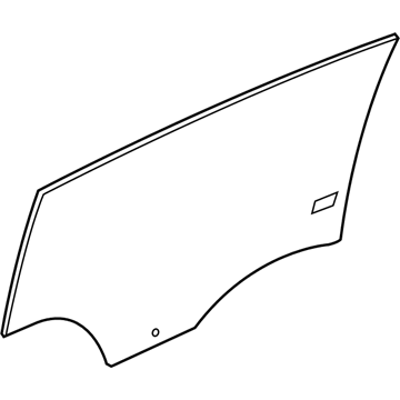 Chevy 22892812 Door Glass