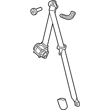 GMC 84494086 Outer Belt Assembly