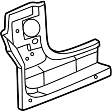 GM 22618985 Reinforcement, Front Side Door Lower Hinge (Body Side)