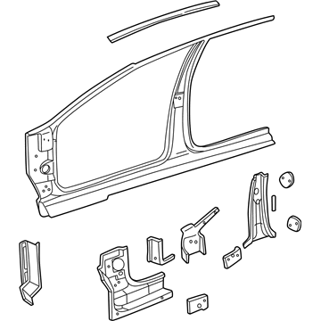 GM 88955131 Frame Kit,Side Door Opening