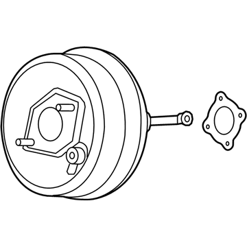 2010 Chevy Malibu Brake Booster - 25878055