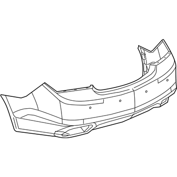 Buick 9065623 Bumper Cover