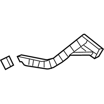 GM 90922460 Guide,Rear Bumper Fascia