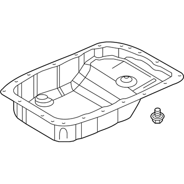 2014 Cadillac ATS Transmission Pan - 24265626