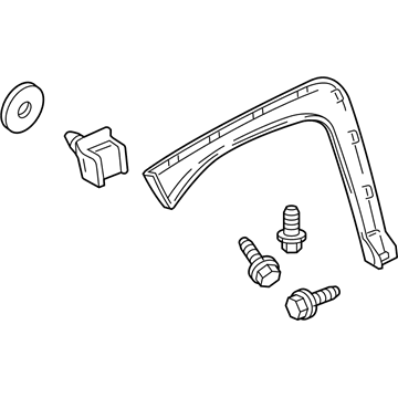 Buick 88951964 Wheel Opening Molding