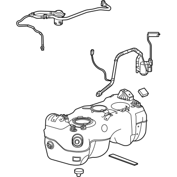 Buick 42854461 Fuel Tank