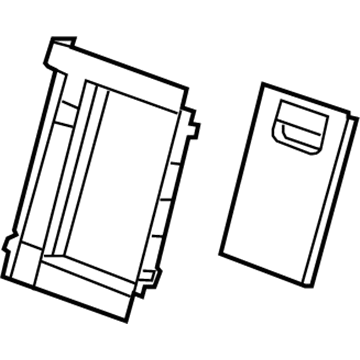 GM 22892623 Frame, Rear Compartment Access Door *Shale