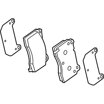 Cadillac 23271117 Brake Pads